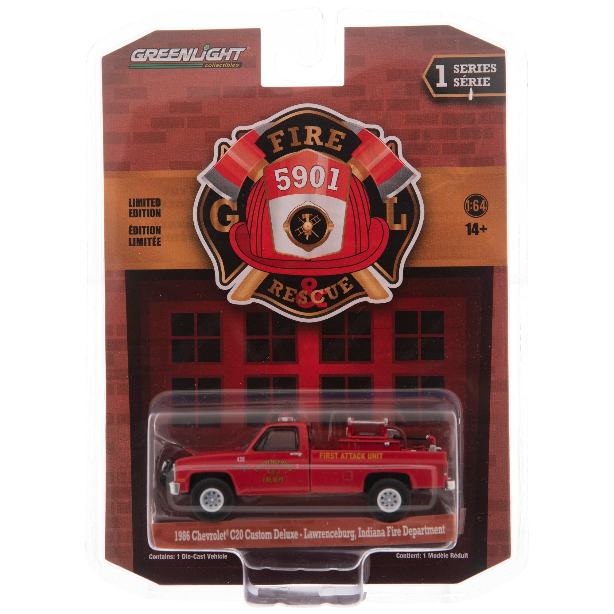 Fire Rescue Emergency Response Die Cast Truck Hobby Lobby 2104834