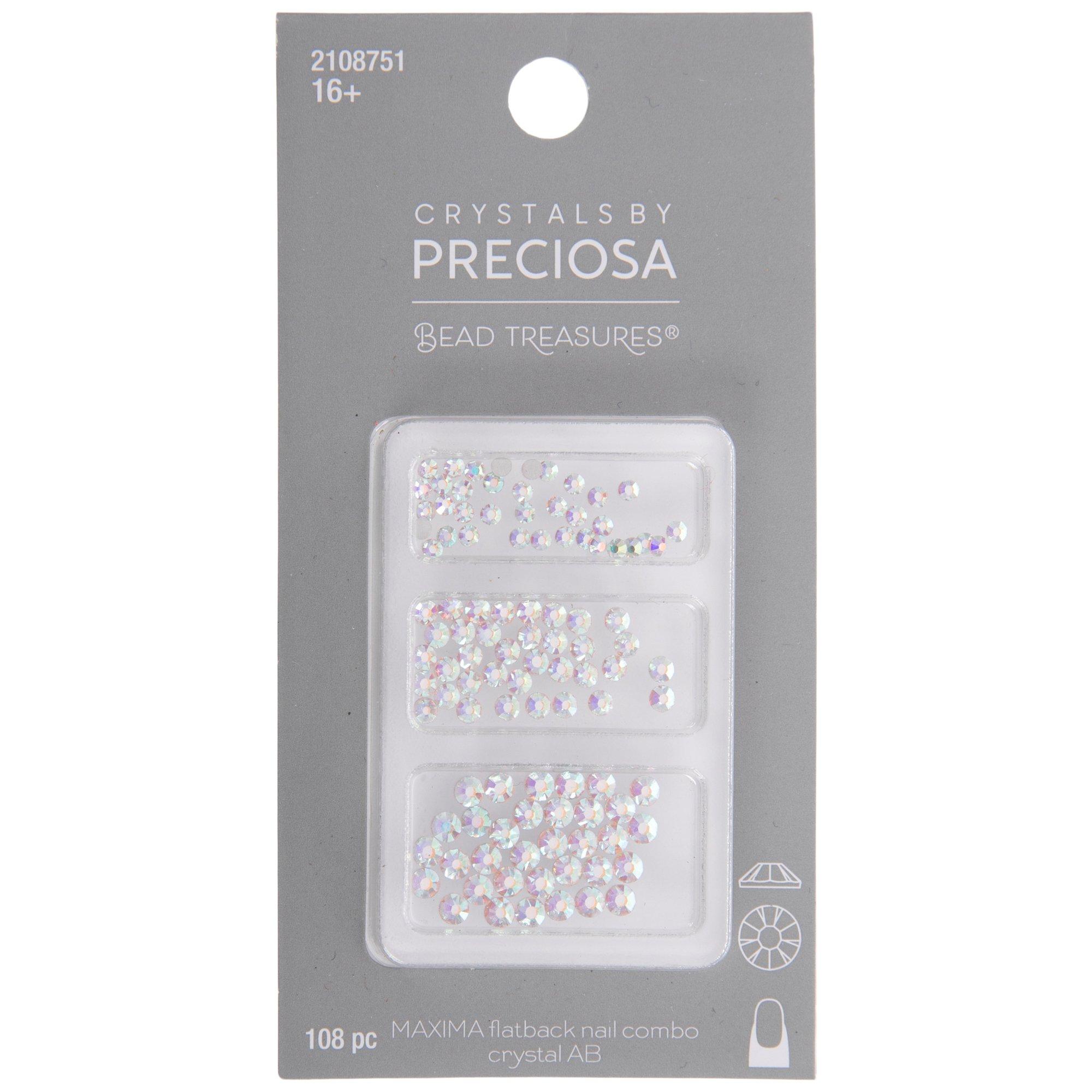 Nail Combo Flatback Crystals Hobby Lobby 2108751