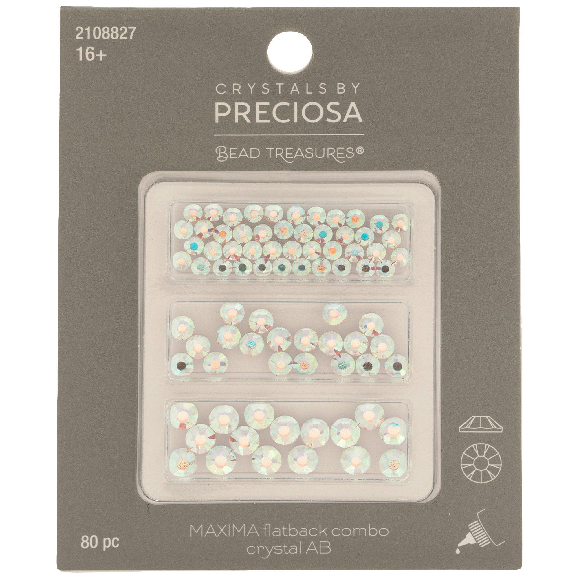 Maxima Flatback Preciosa Crystals Combo | Hobby Lobby | 2108827