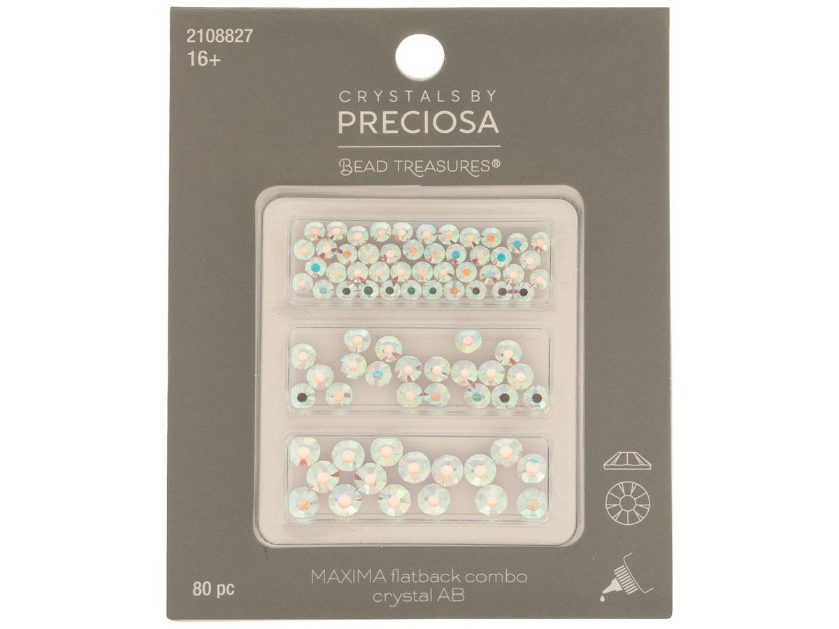 Maxima Flatback Preciosa Crystals Combo | Hobby Lobby | 2108827
