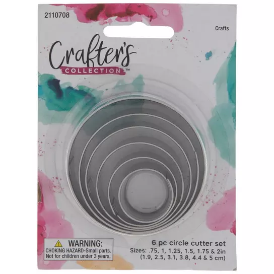 Circle Graduated Metal Clay Cutters, Hobby Lobby
