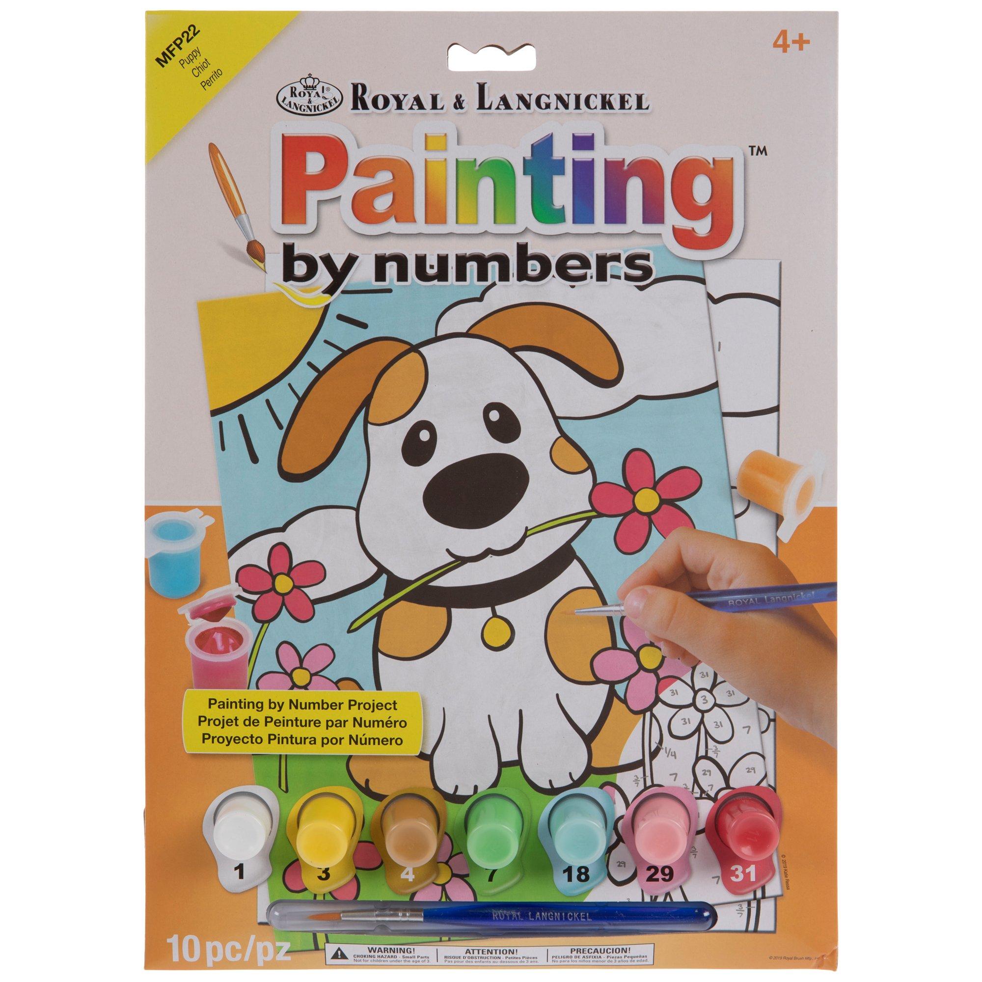 Puppy Paint By Number Kit Hobby Lobby 2111789