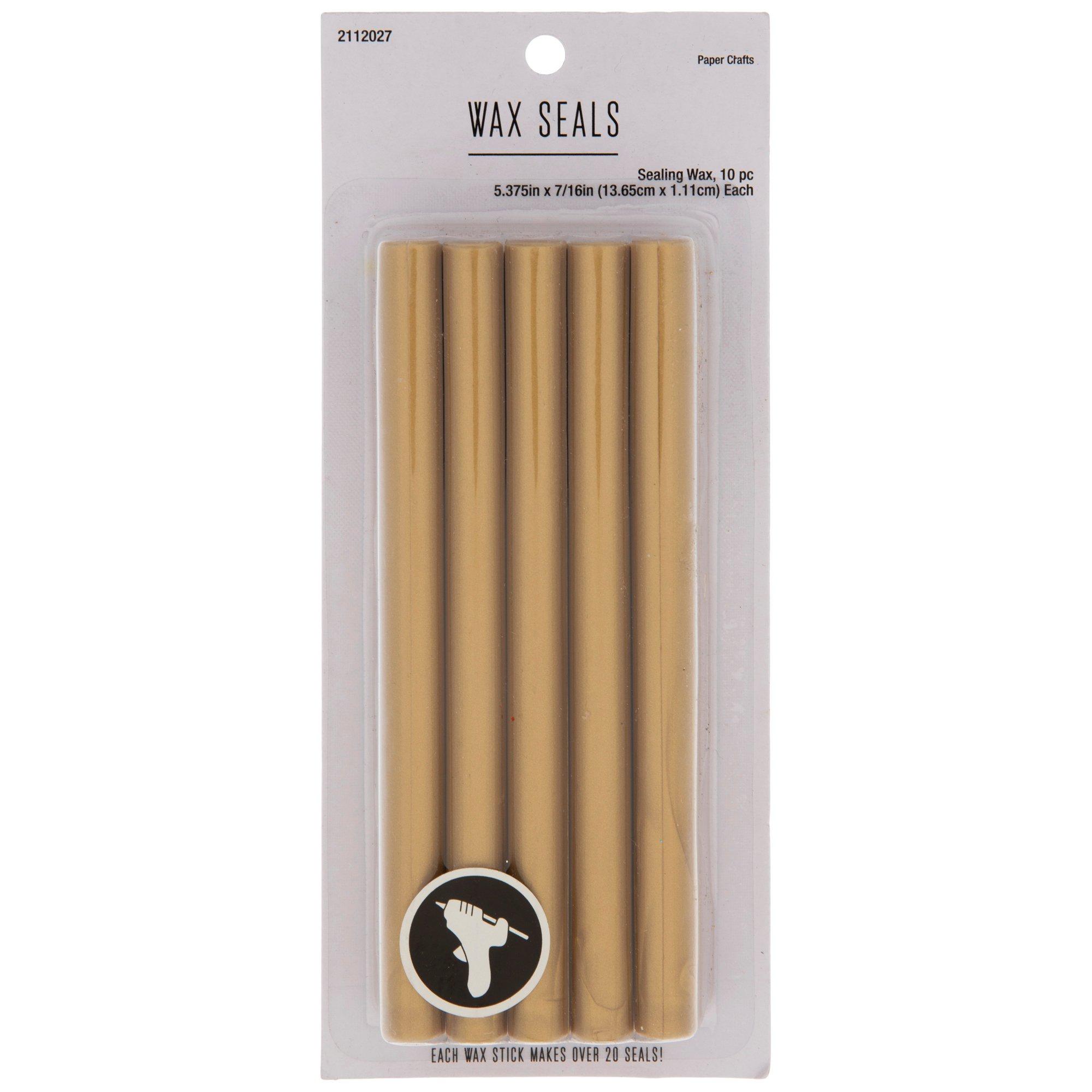 Traditional Gold Sealing Wax Sticks (6 Pack)