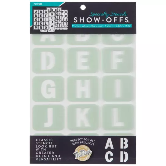 Oriental Trading : Customer Reviews : Awesome Alphabet Stencils - 12 Pc.