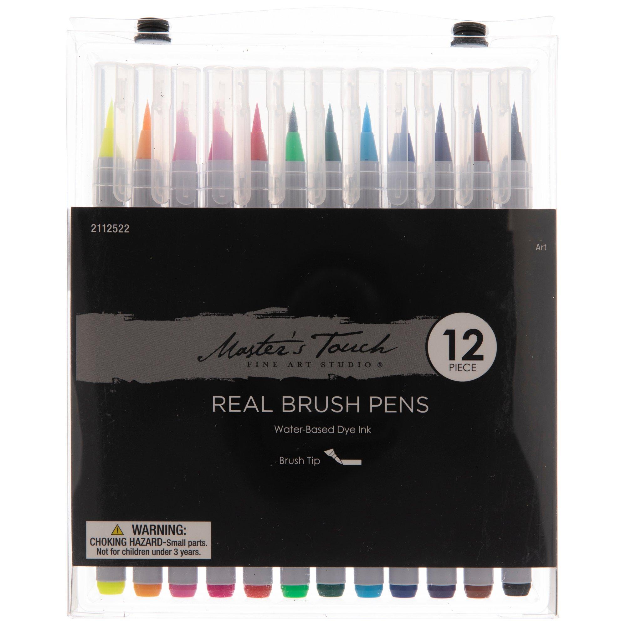 Black Master's Touch Calligraphy Markers - 2 Piece Set