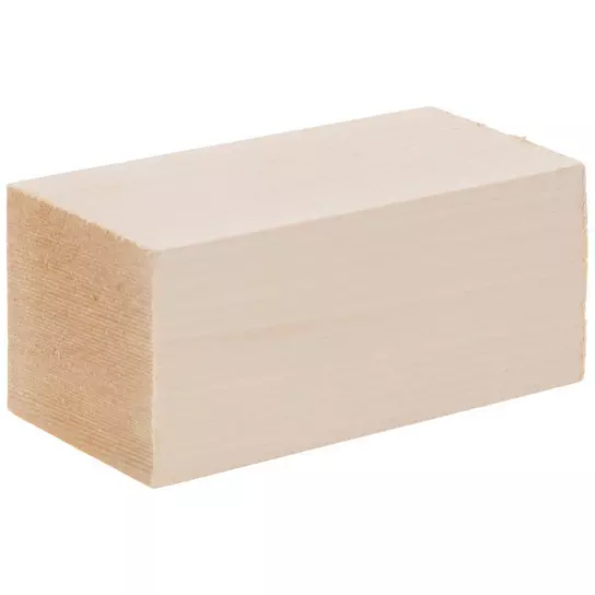 Juvale 10-Pack Unfinished Basswood Carving Blocks for DIY Wood Crafts and  Whittling, 3 Sizes, PACK - Kroger