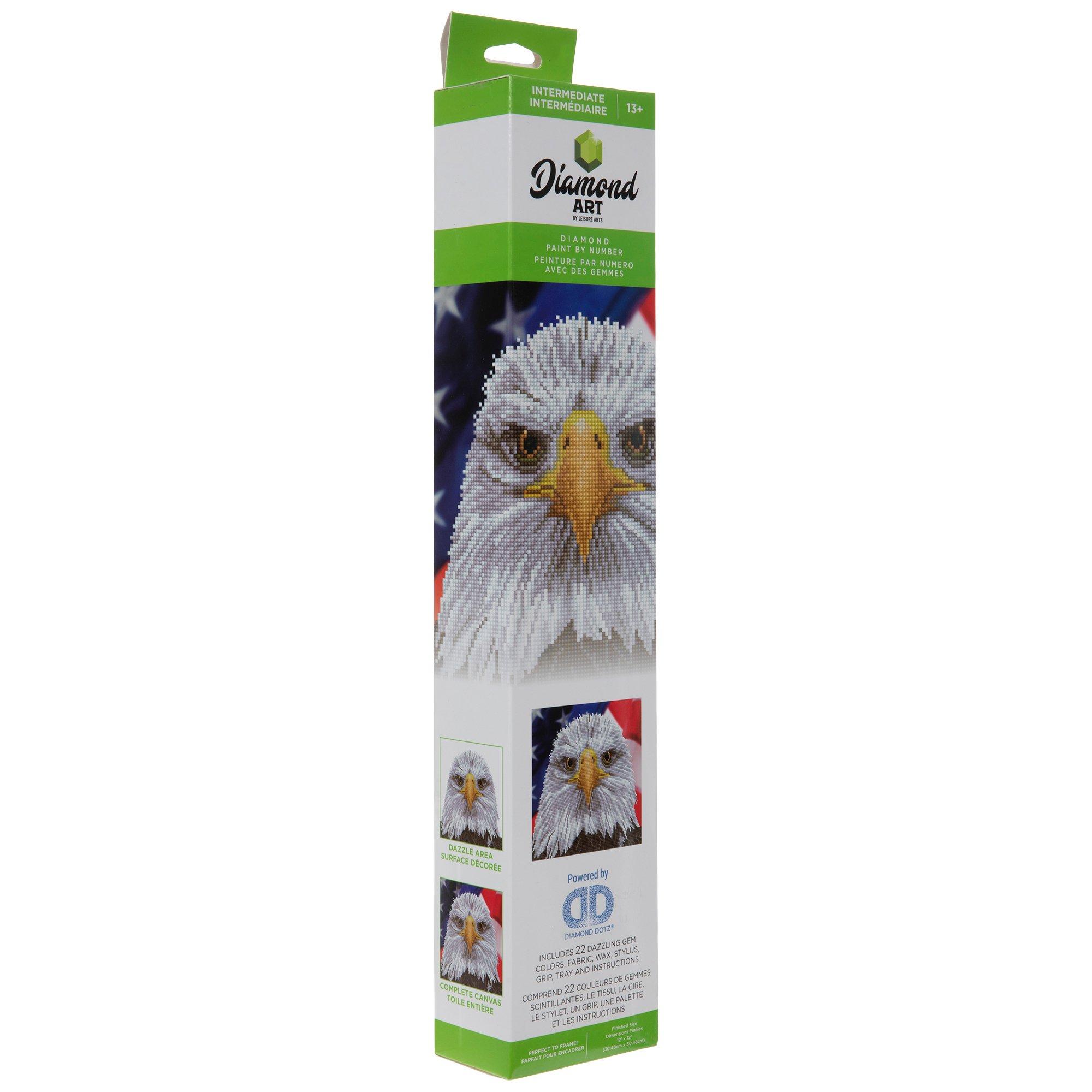 Bald Eagle Diamond Art Intermediate Kit Hobby Lobby 2114320