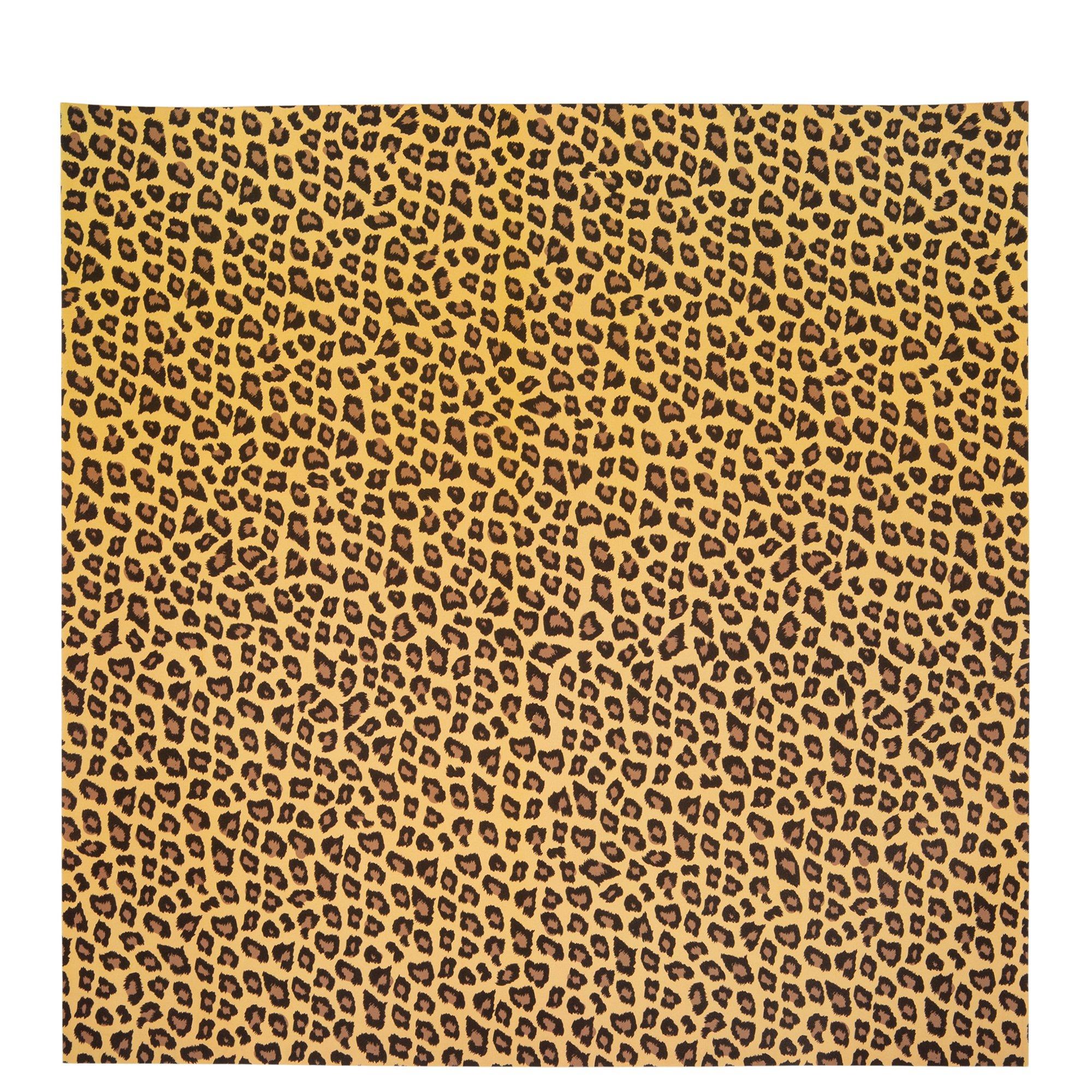 Green leopard craft vinyl sheet - HTV - Adhesive Vinyl - green, white