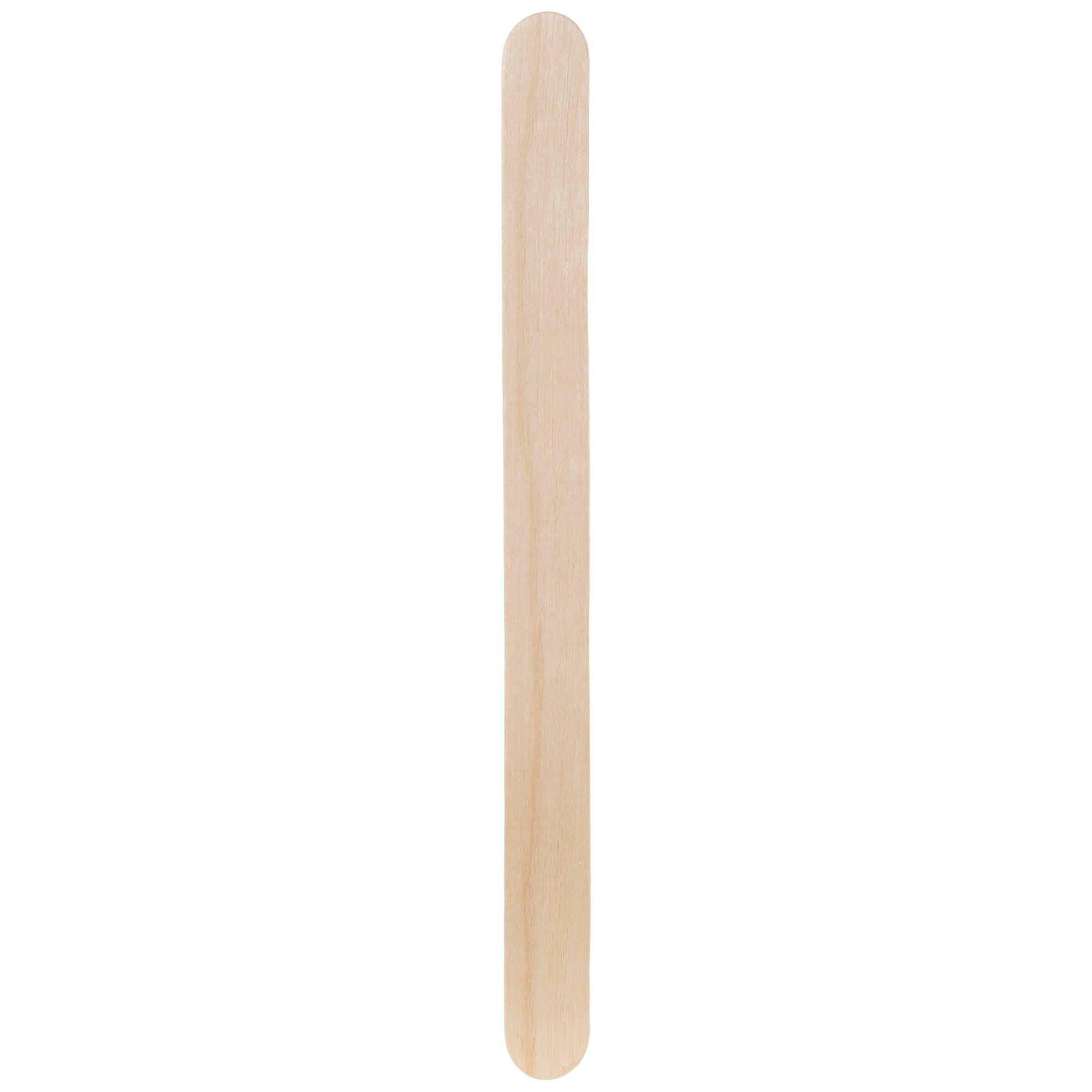 [1000 Count] 4.5 inch Wooden Multi-Purpose Popsicle Sticks for Crafts, Ices, Ice