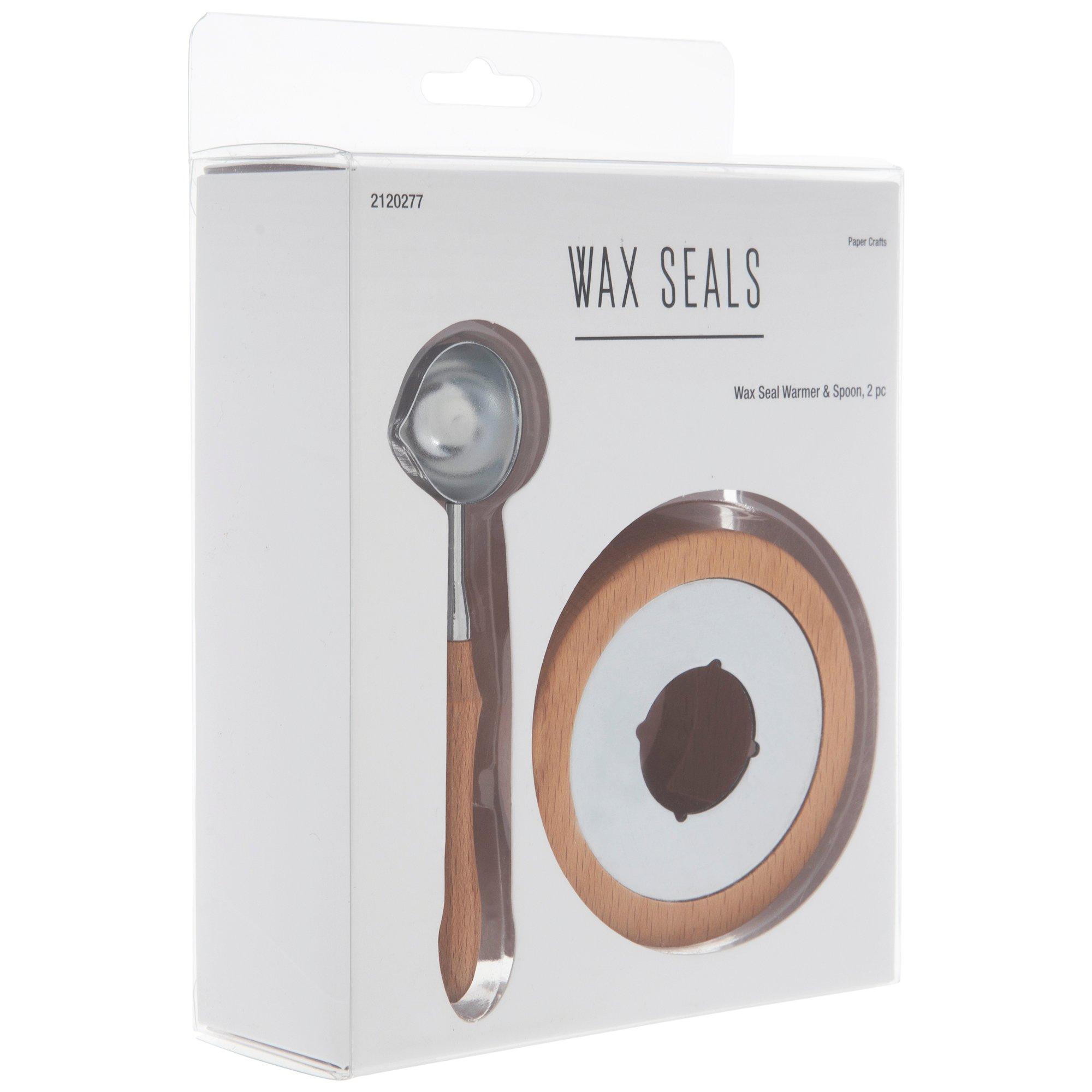  Wax Seal Kit Wax Seal Warmer Wax Seal Stamp Wax Seal Spoon Wax  Seal Stamp Kit Wax Seal Furnace with Melting Spoon and Wax Seal Stamp Kit  for Melting Wax Seal