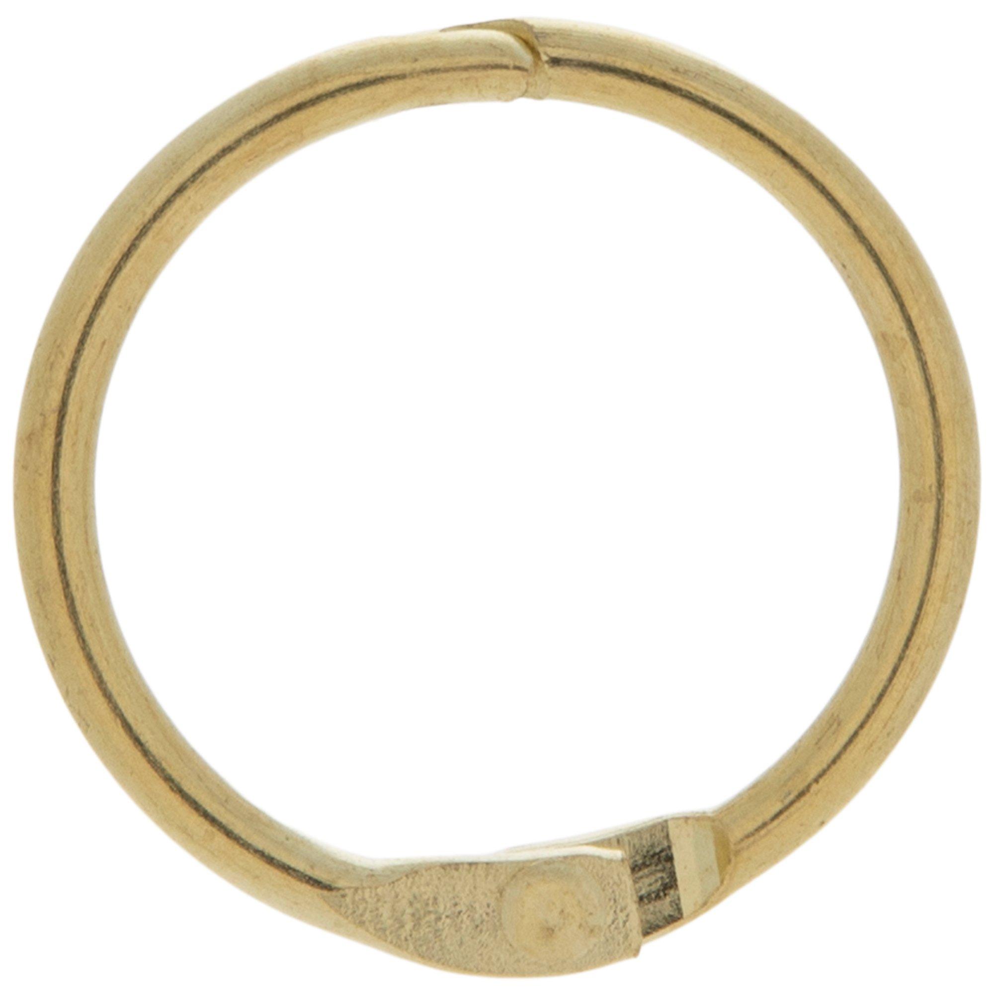 Gold Metal Album Rings - 1, Hobby Lobby