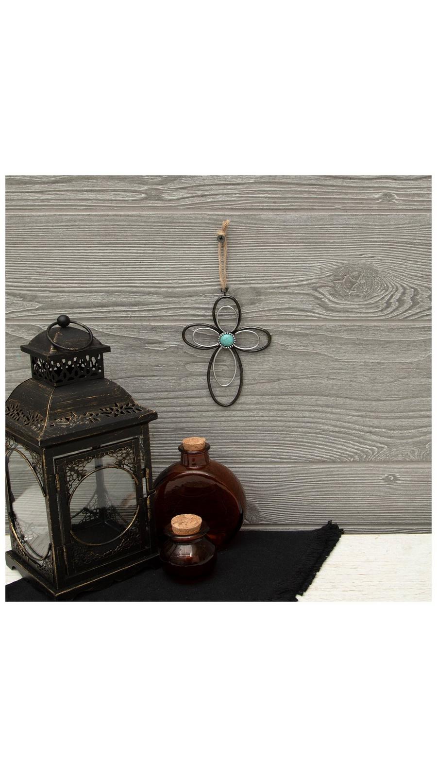 Turquoise & Metal Wall Cross | Hobby Lobby | 2120921
