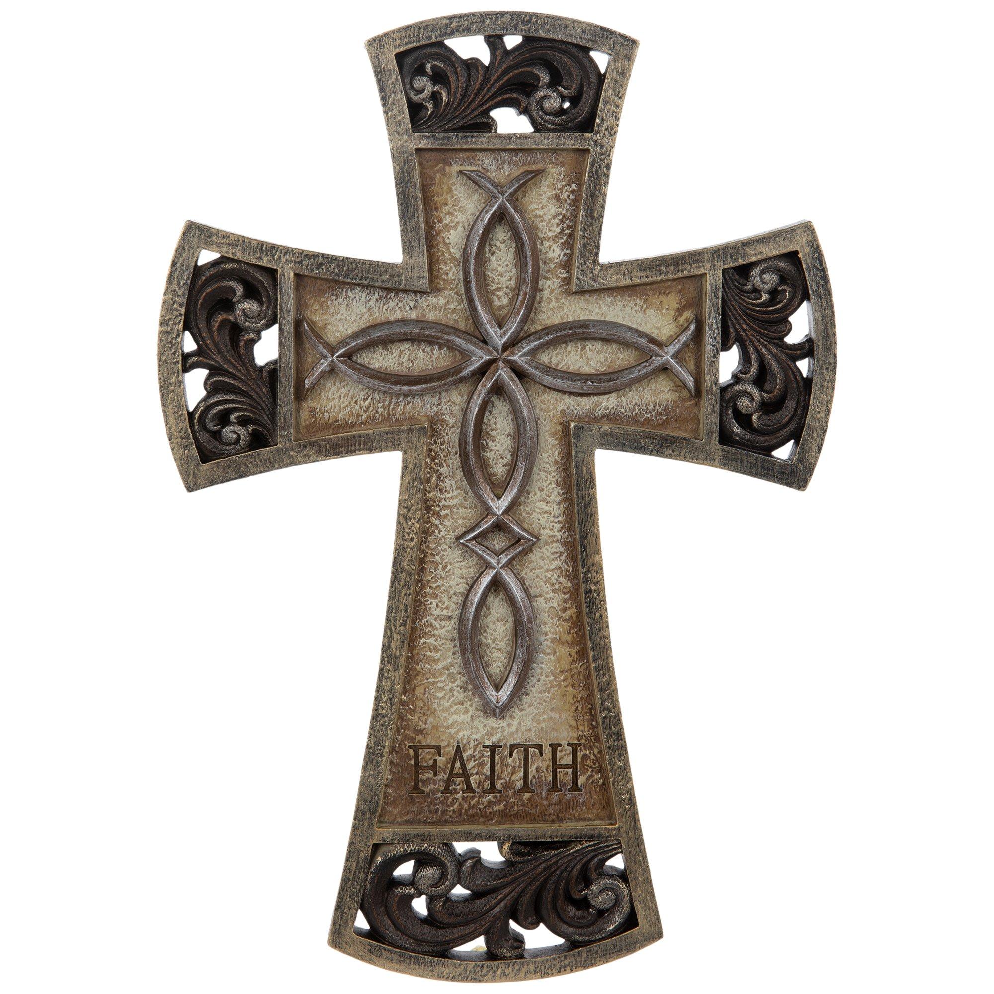 Faith Rustic Wall Cross Hobby Lobby 2121317