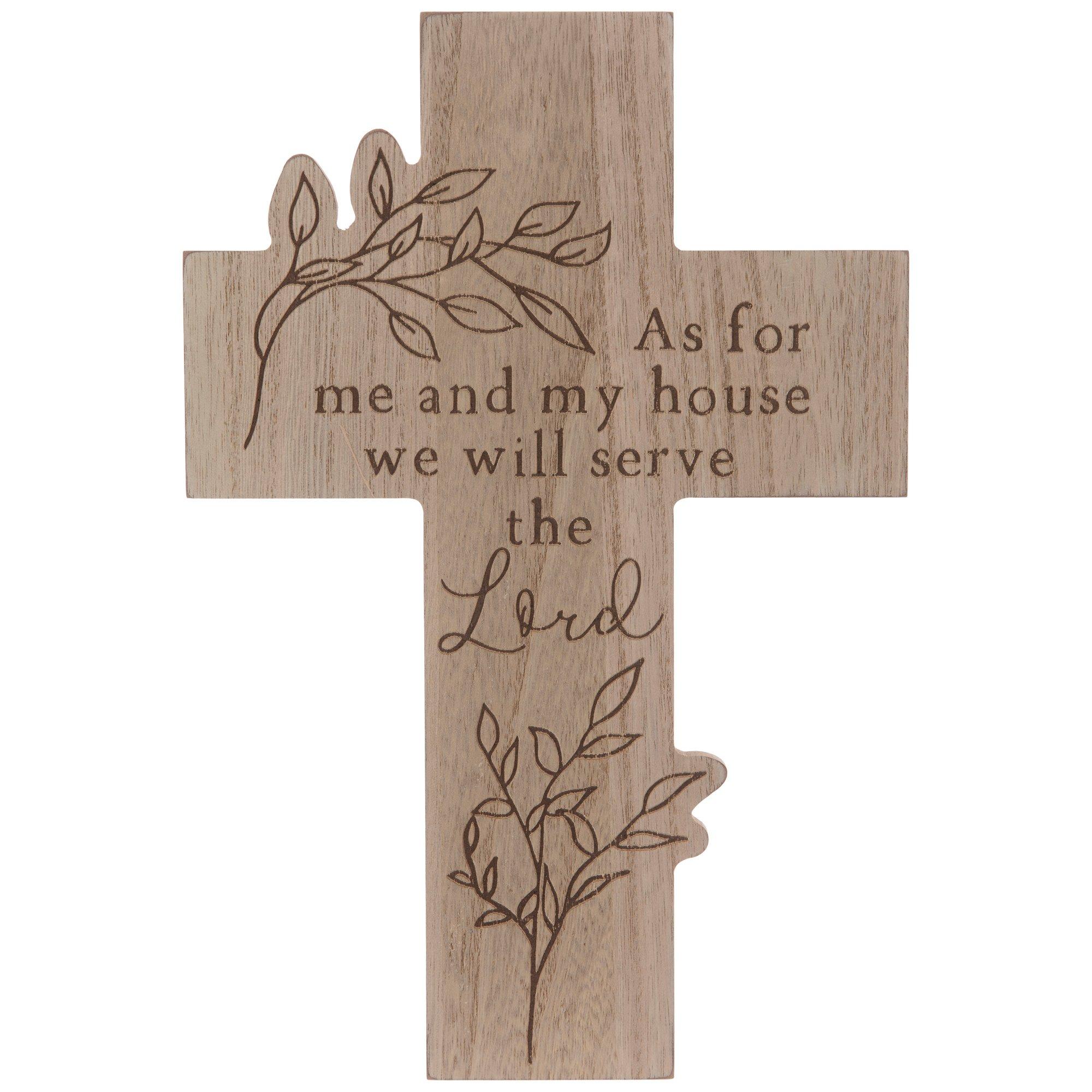 As For Me Wood Wall Cross Hobby Lobby 2121564