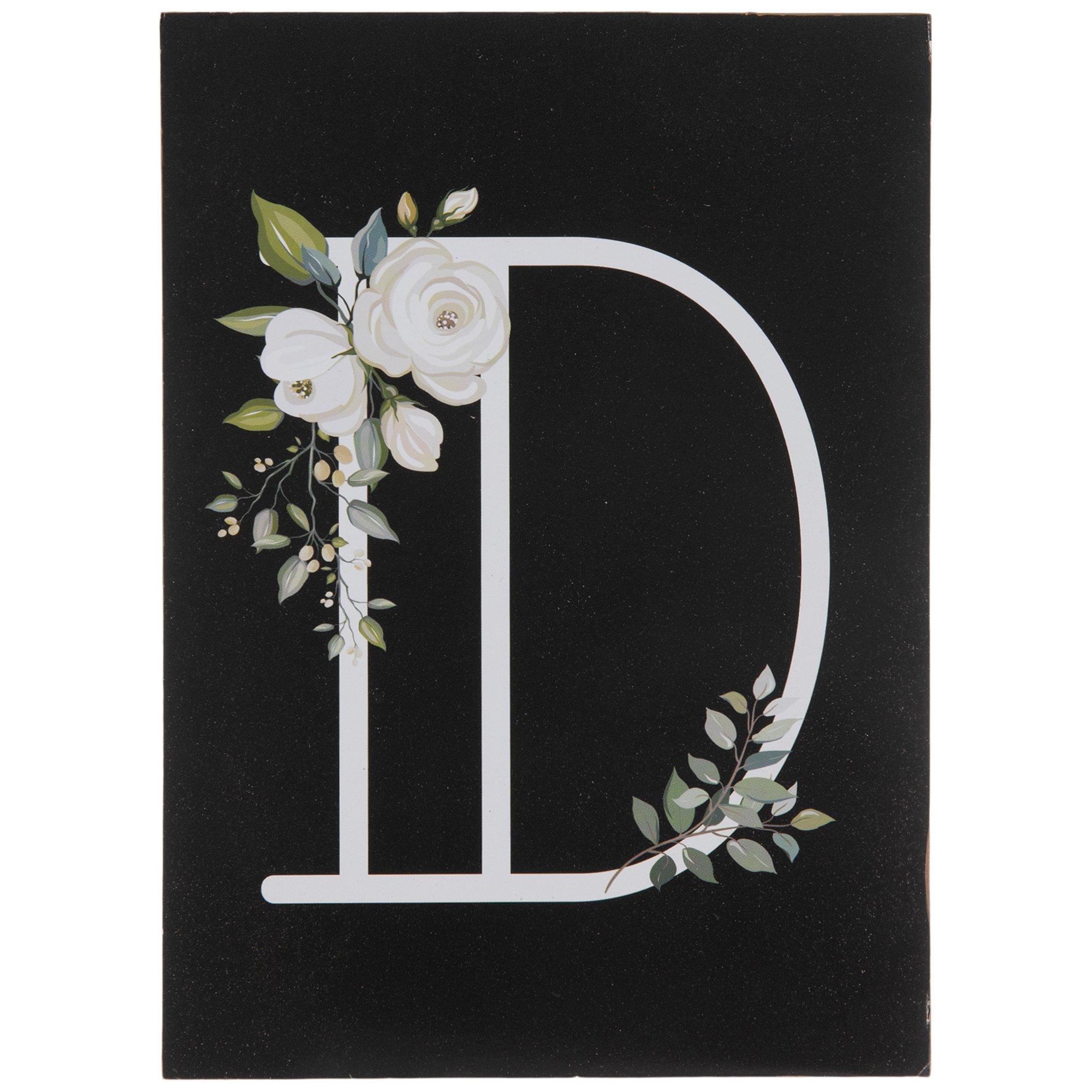 Floral Letter Wood Decor Hobby Lobby 2121705   2121705 81050730 IMGSET