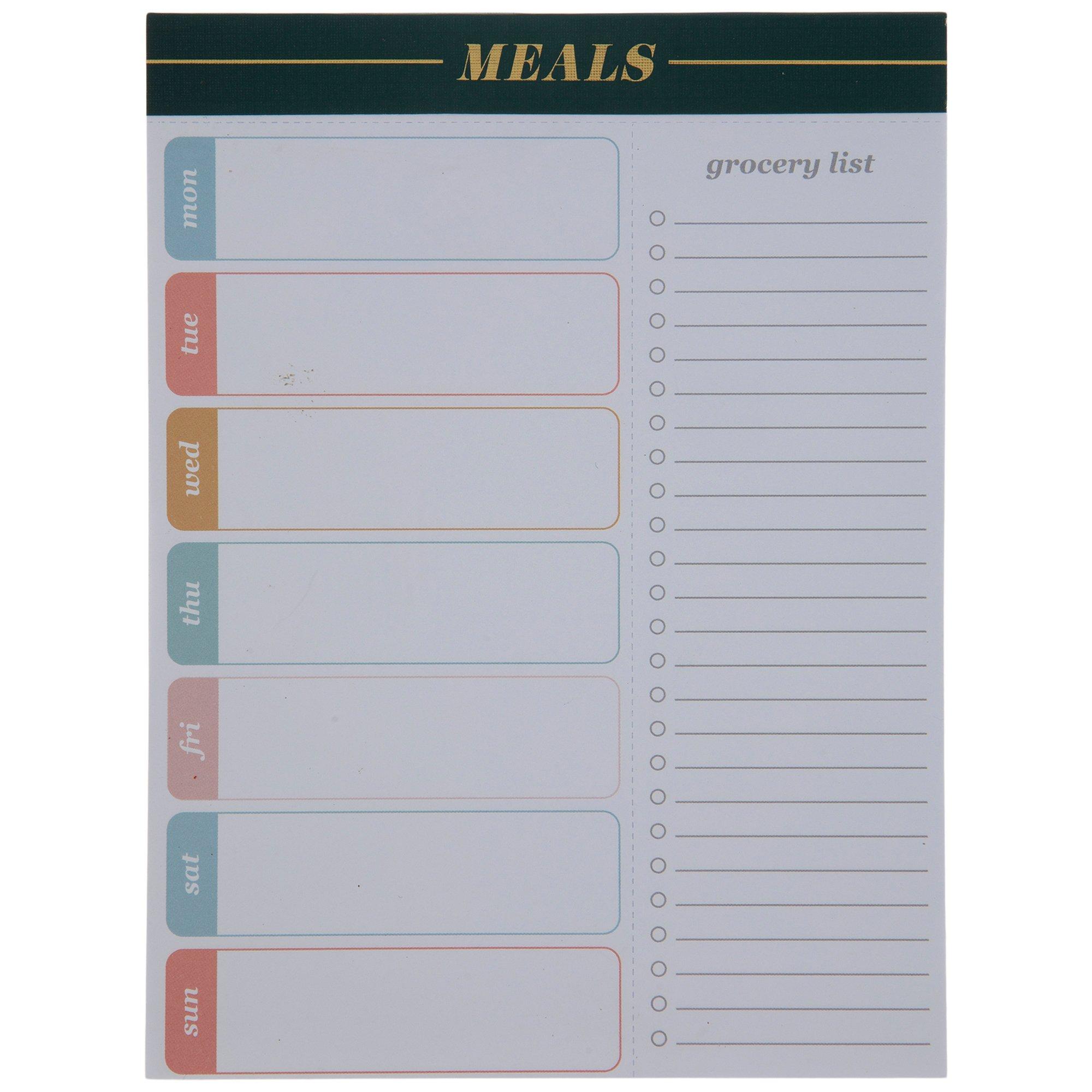 Meal Planner Notepad Hobby Lobby 2122935