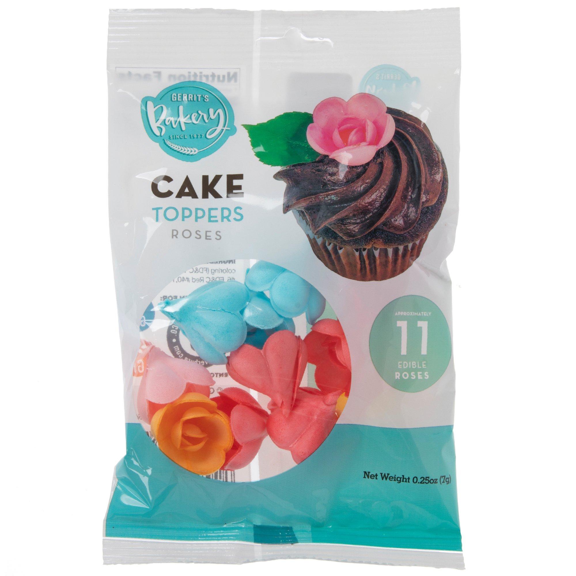 MultiColor Rose Cake Toppers Hobby Lobby 2123016