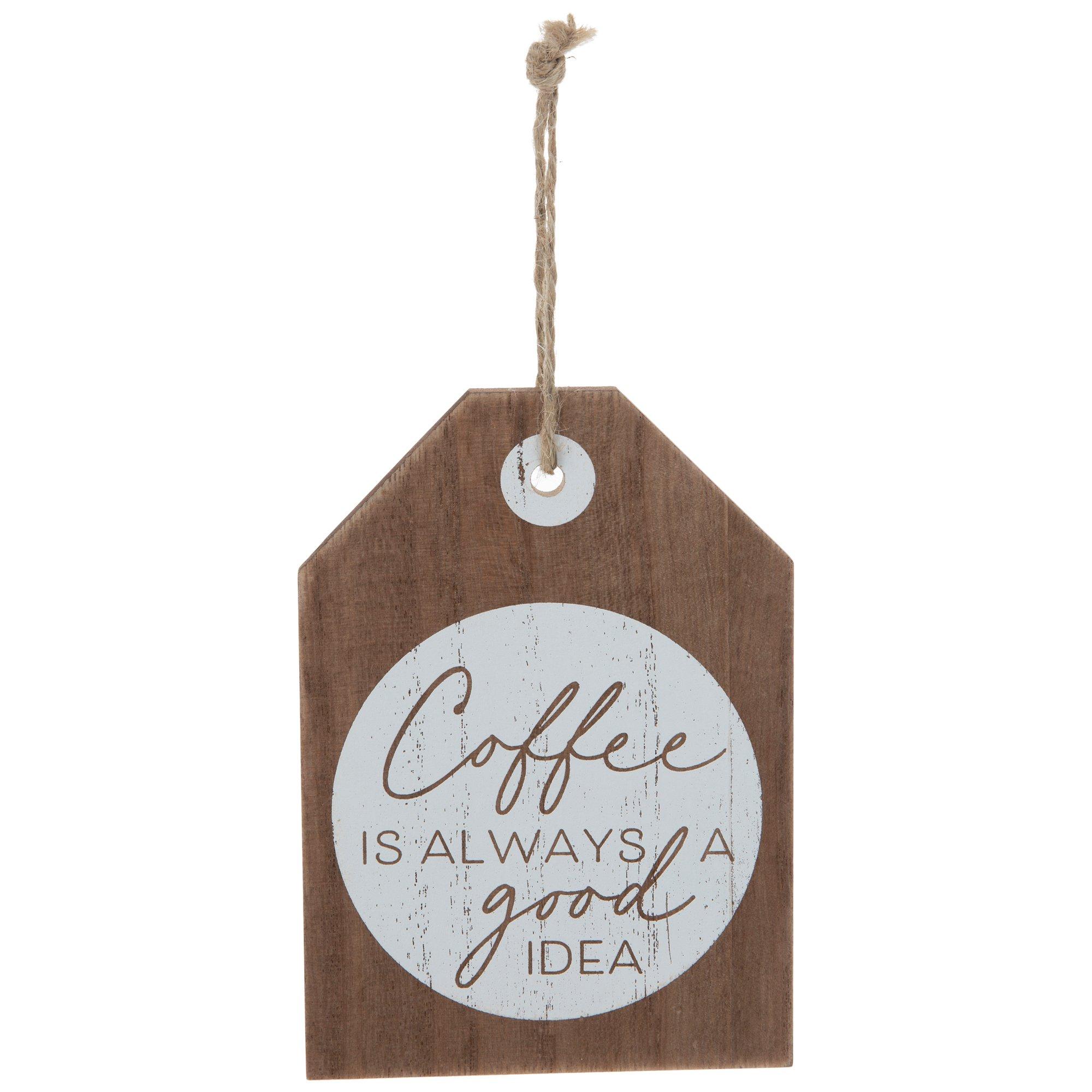 Coffee Tag Wood Decor Hobby Lobby 2123115