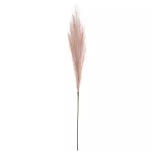 Pink Burlap Pampas Grass Stem