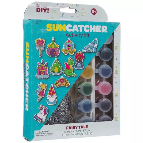 Spring Break Fun at Home for Kids! Paint Your Own Suncatchers {Kids Craft}  - modernmami™
