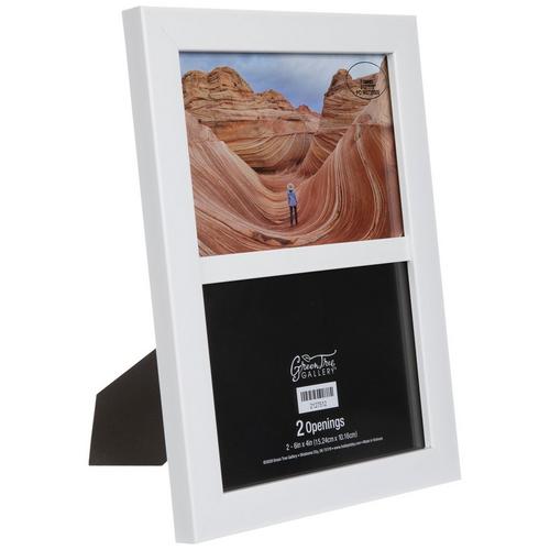 White - Rectangular Collage Frame