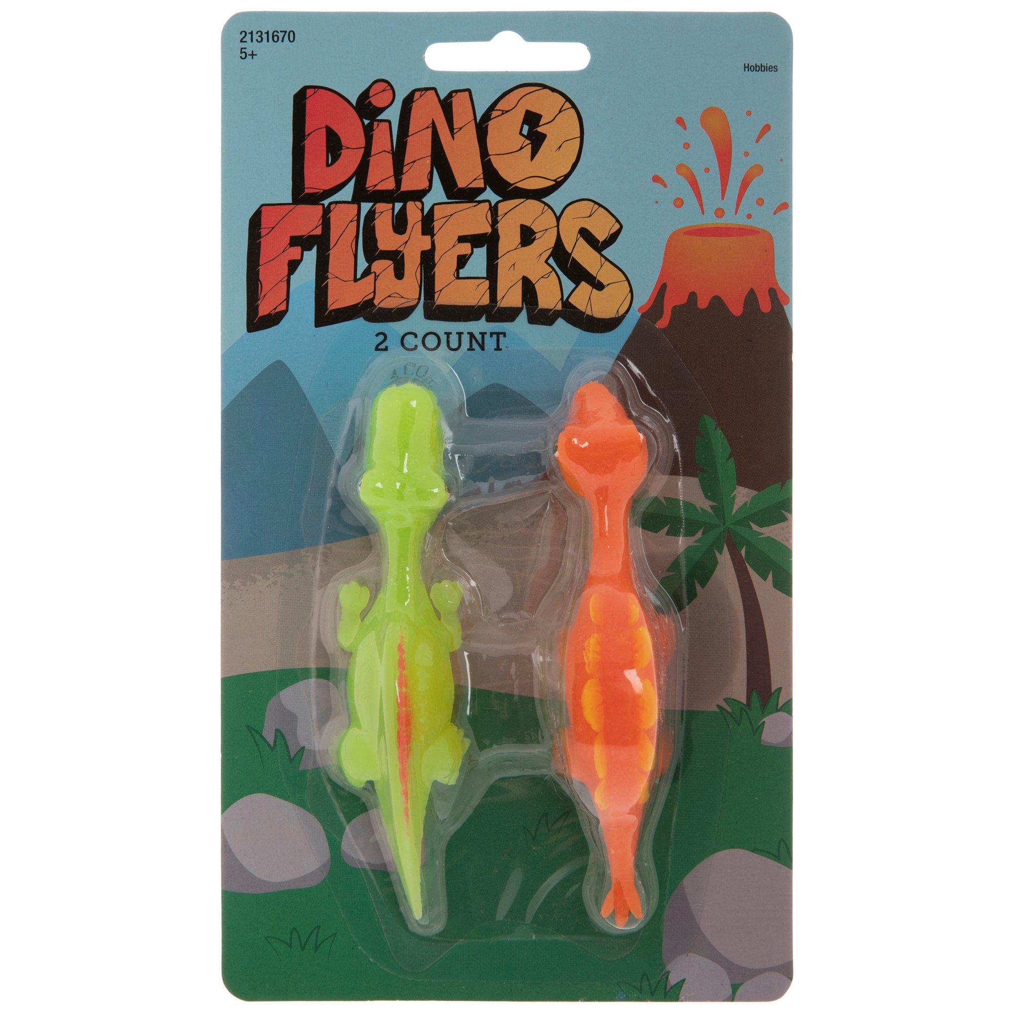 Dino Flyers Finger Flingers, 2 Pieces, Mardel