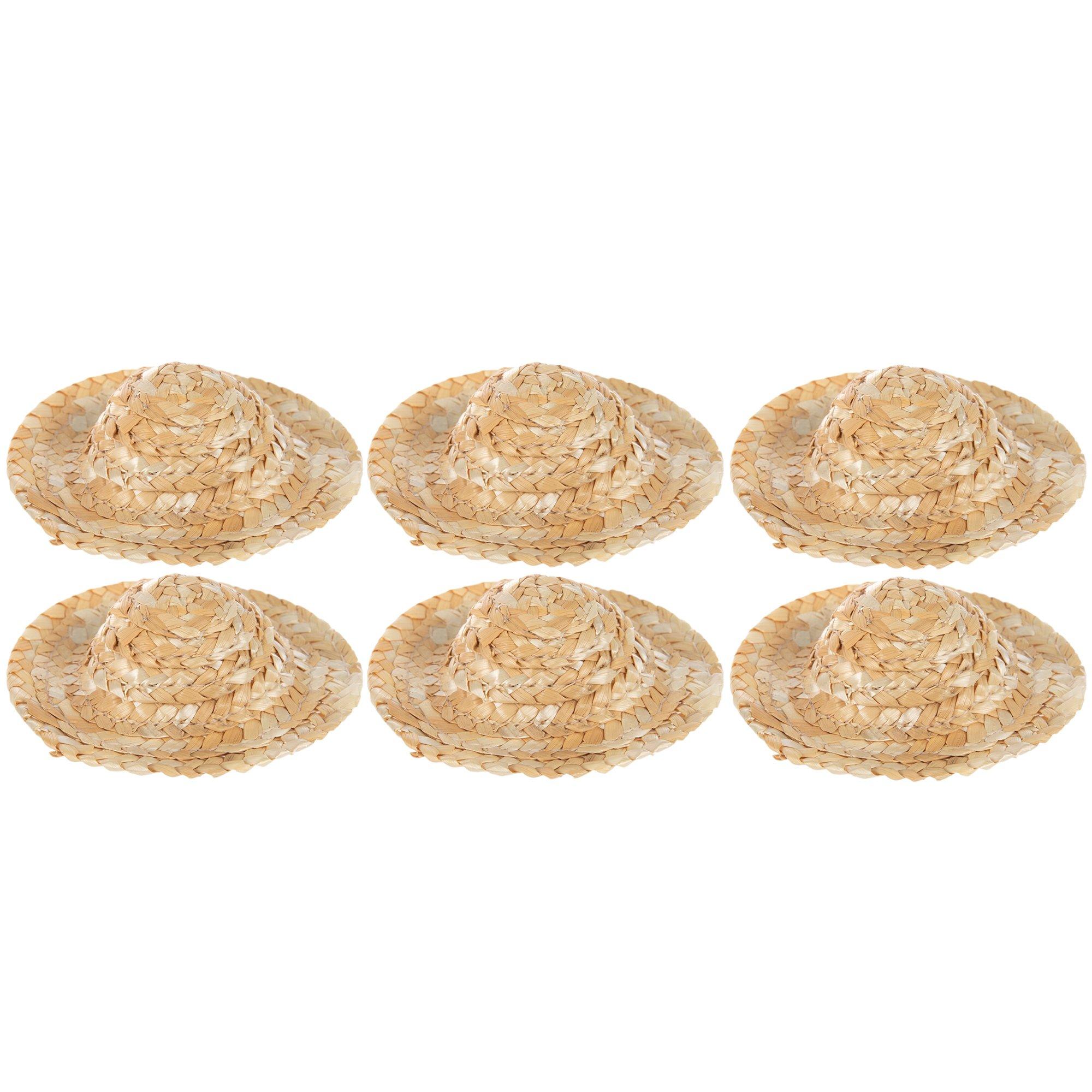 Straw Round Top Doll Hats Hobby Lobby 2132843