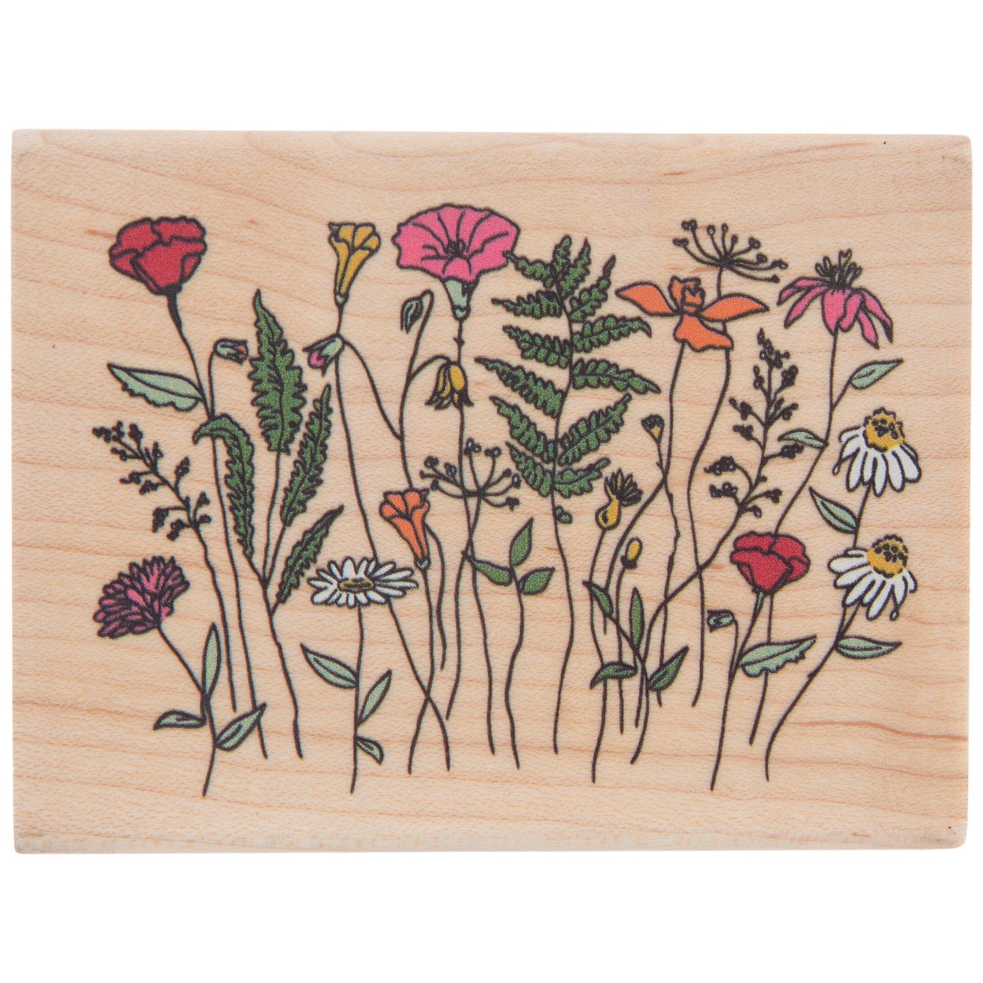 Wildflowers Rubber Stamp Hobby Lobby 2133213