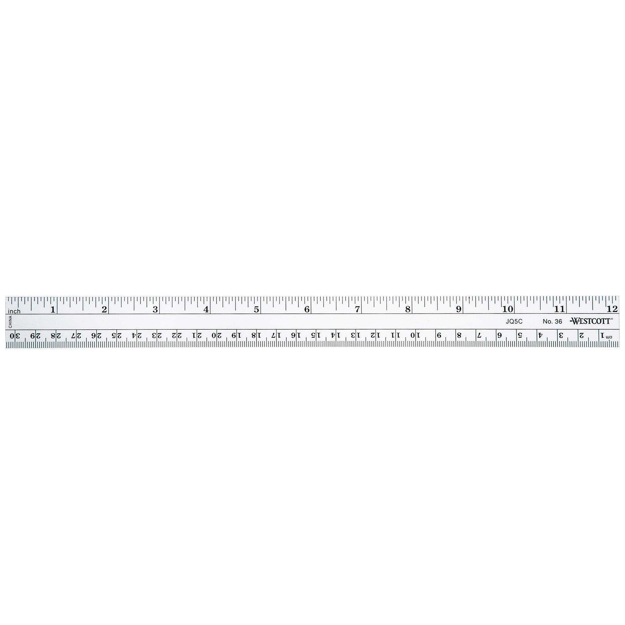 12 Ruler English Metric