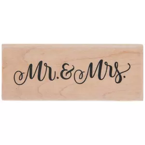 Mr & Mrs Rubber Stamp