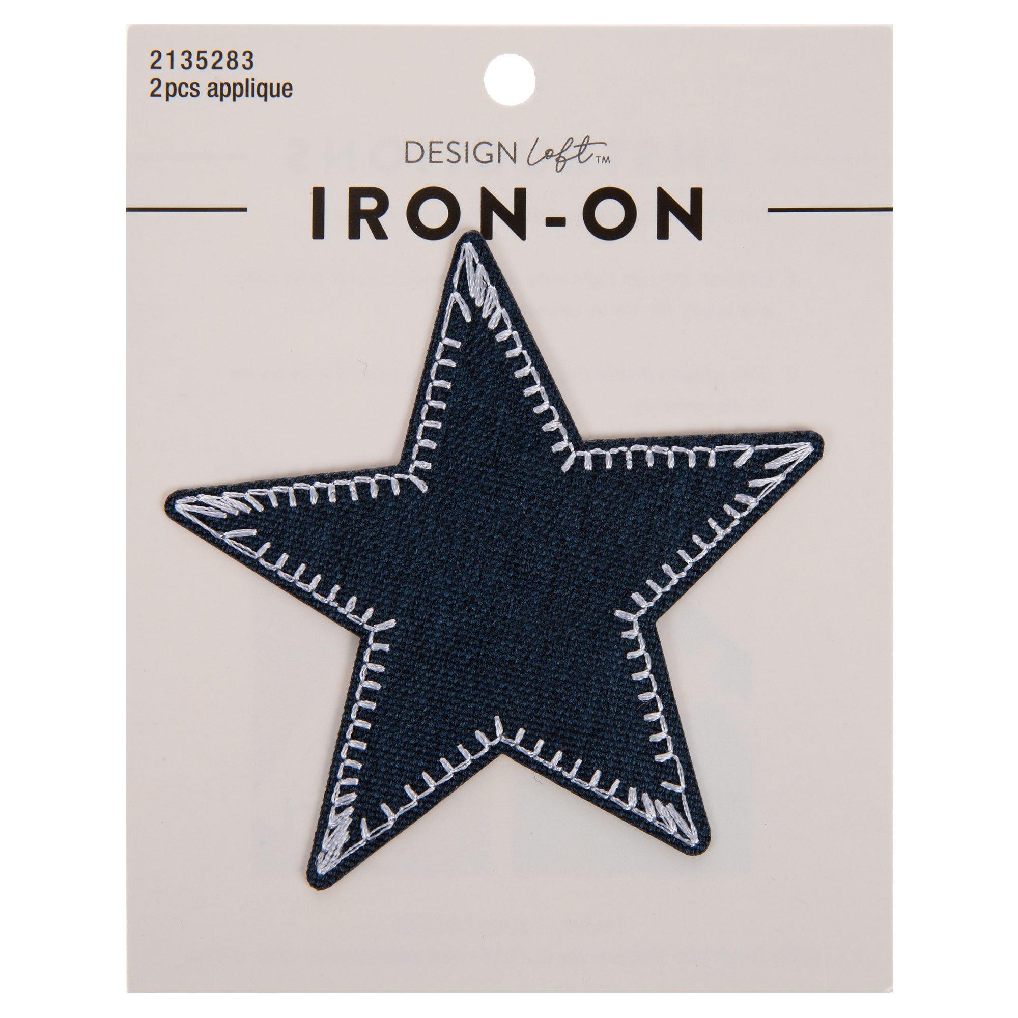 Navy Star IronOn Patches Hobby Lobby 2135283