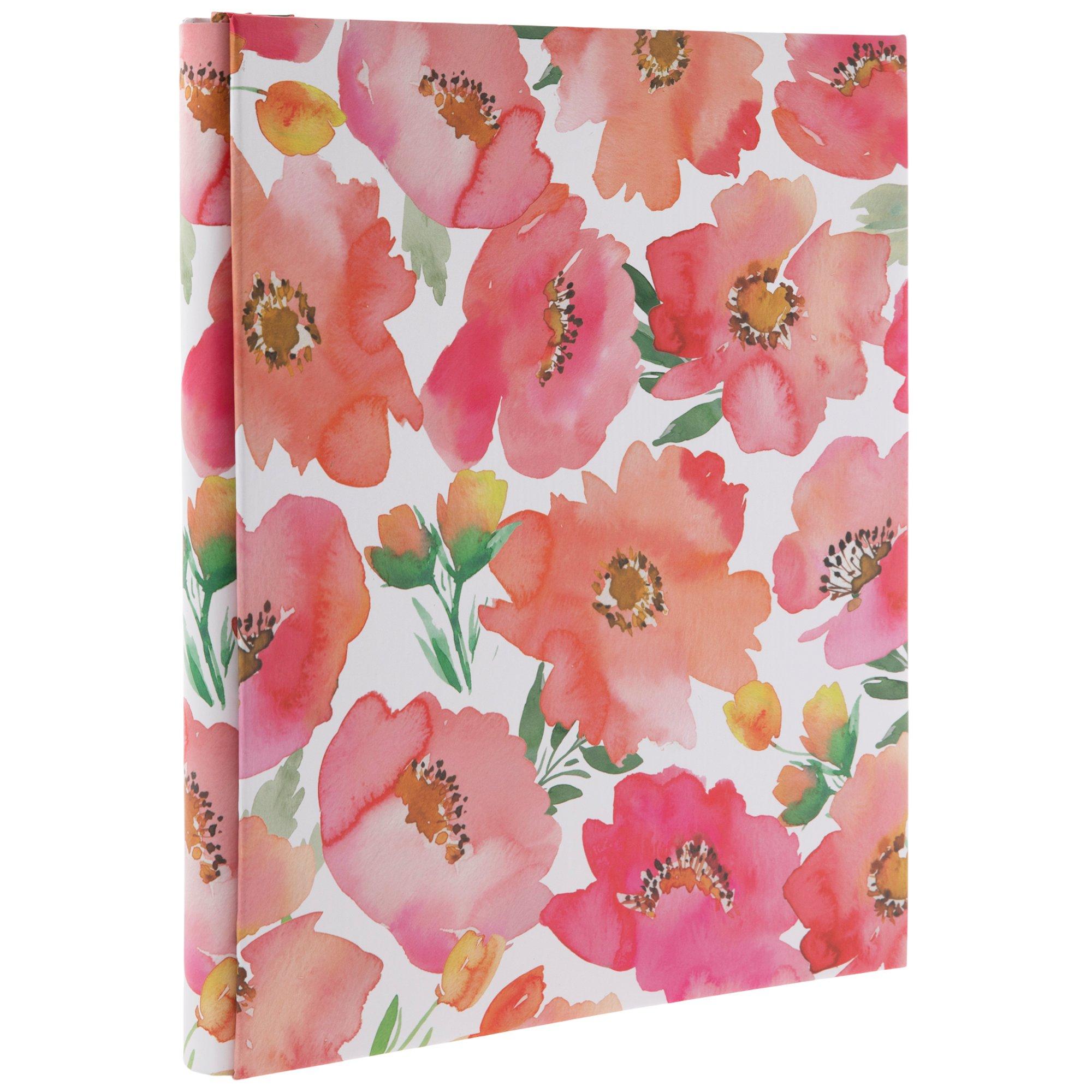 Pink Roses Scrapbook Paper - 8 1/2 x 11