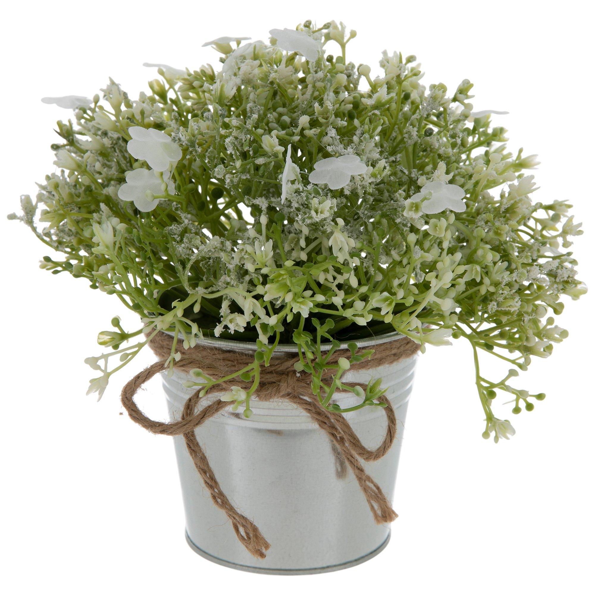 Baby's Breath In Galvanized Metal Bucket Hobby Lobby 2138295
