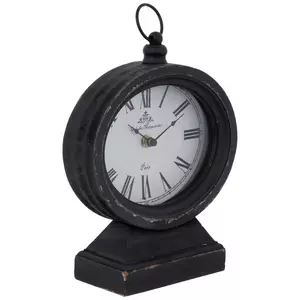 Black Wood Vintage Clock