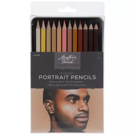Portrait Colored Pencils - 12 Piece Set, Hobby Lobby
