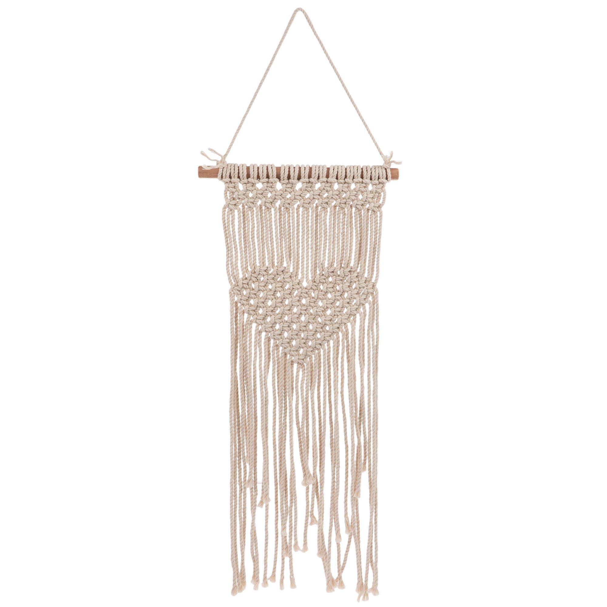 Macrame rings, dress-it-up wall hangings/Pathos propagation: wall vase from  Hobby Lobby : r/macrame