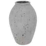 Gray Mottled Vase