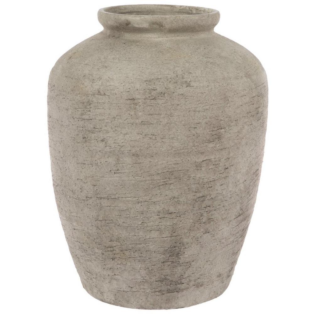 White Distressed Vase