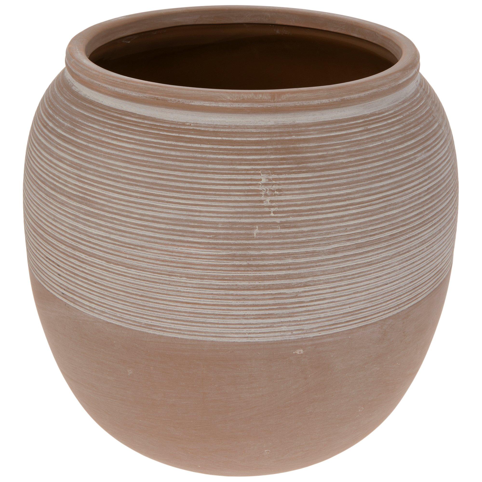 Ridged Ceramic Flower Pot Hobby Lobby 2146066