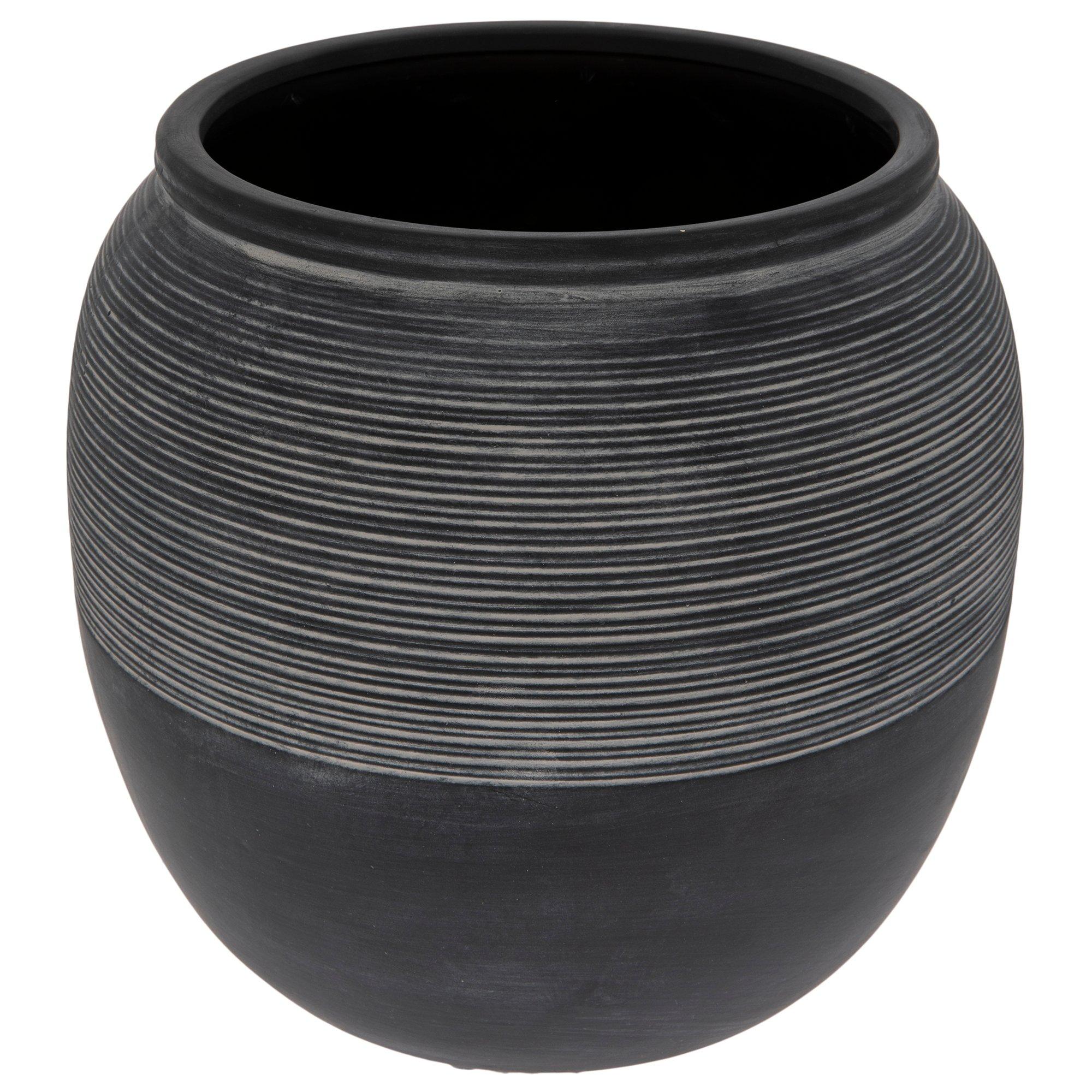 Ridged Ceramic Flower Pot Hobby Lobby 2146082