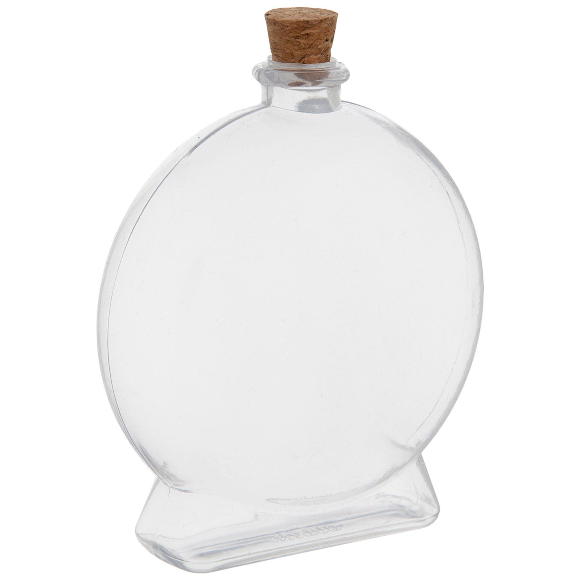 Flat Round Sand Art Bottle