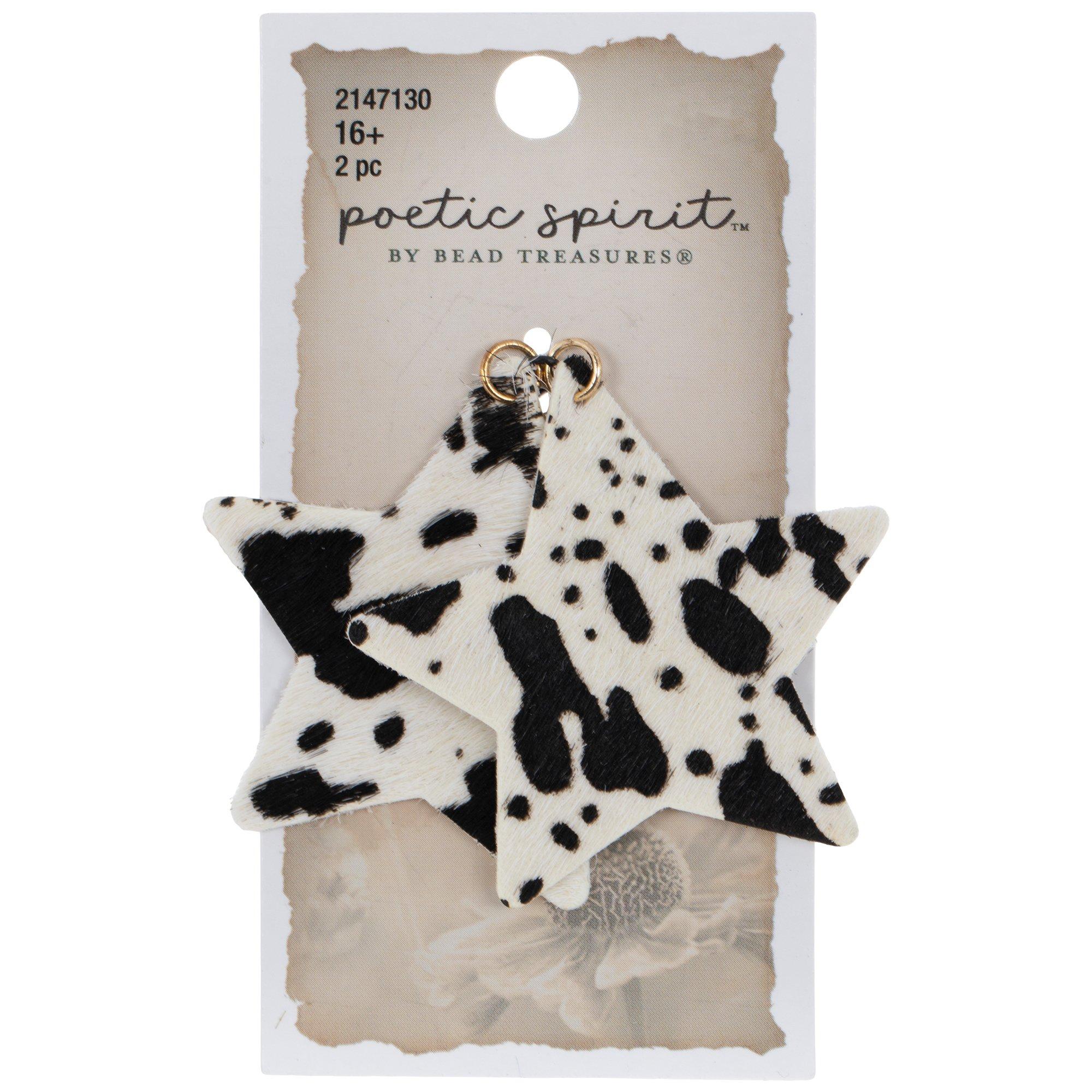 Cow Print Star Pendants Hobby Lobby 2147130