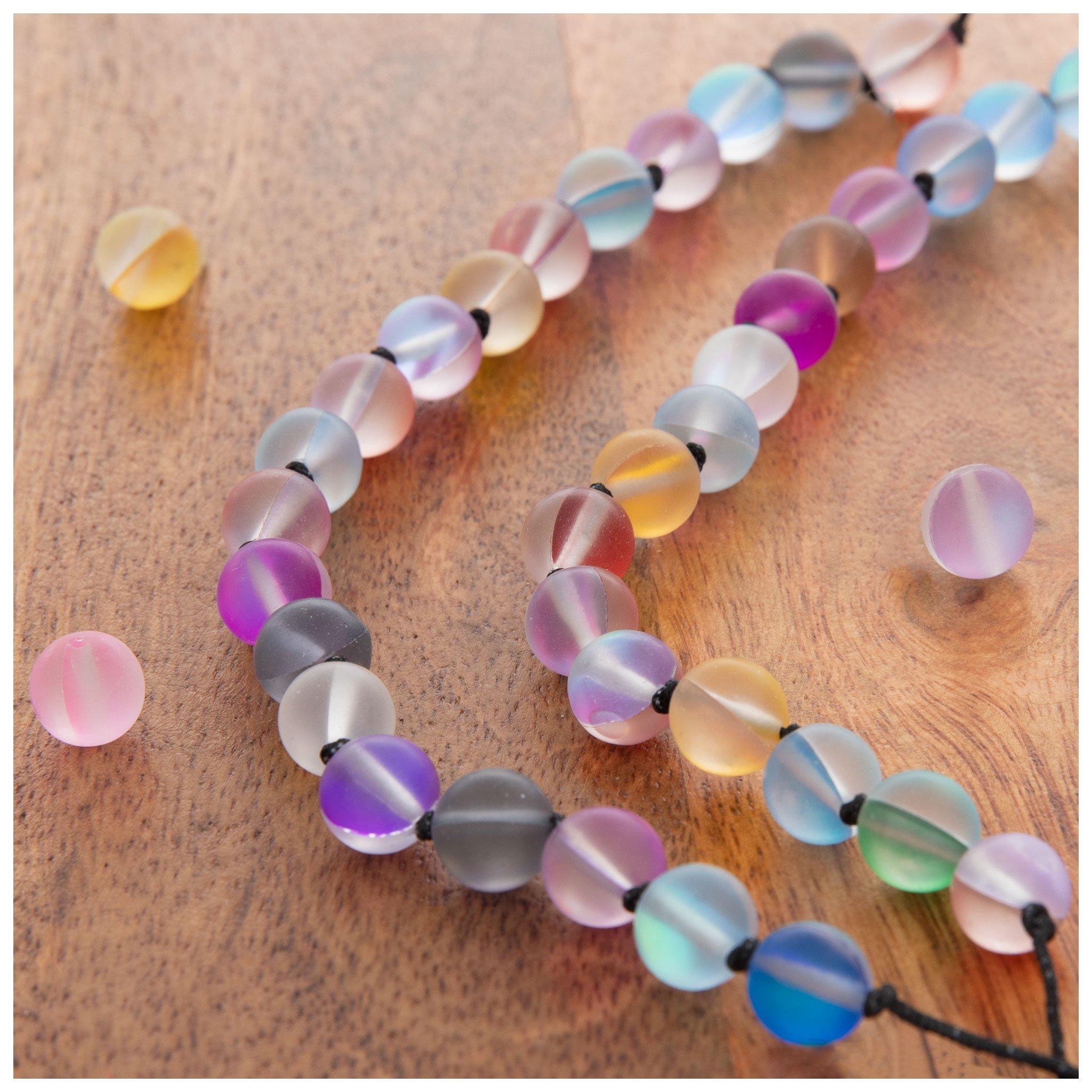 Crystal Confetti Glass Bead Strands - 8mm, Hobby Lobby