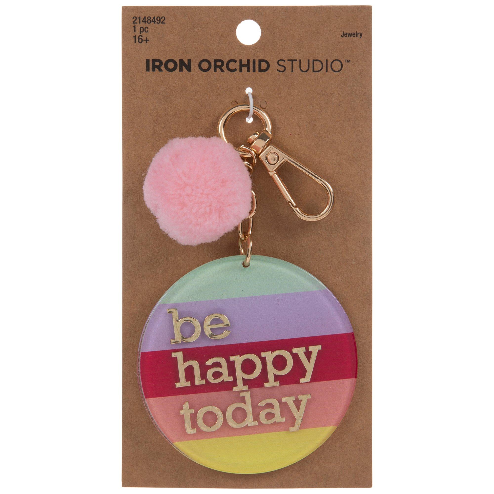Be Happy Today Keychain | Hobby Lobby | 2148492