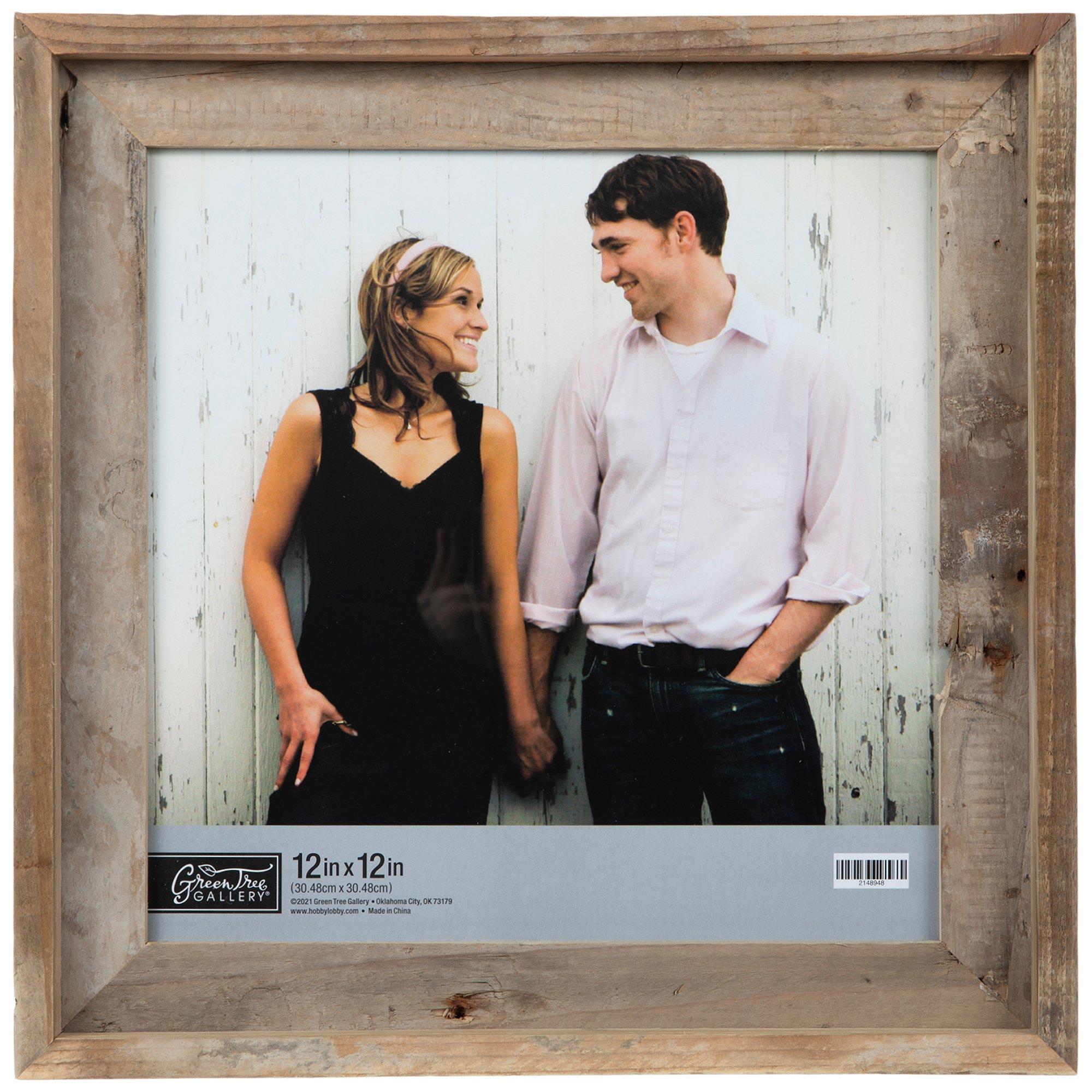 Brown Rustic Barnwood Wall Frame 12" x 12" Hobby Lobby 2148948