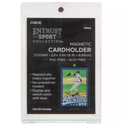 baseball card protector sleeves 200 Hard Plastic, 3"X4" Card Protector, Premium Trading Card Holder for Sports and Game Cards (100 Hard Sleeves + 100 Soft Sleeves) : Toys & Games Single sided and Top loading pockets design for collecting GameStop Trading Card Binder Sleeves