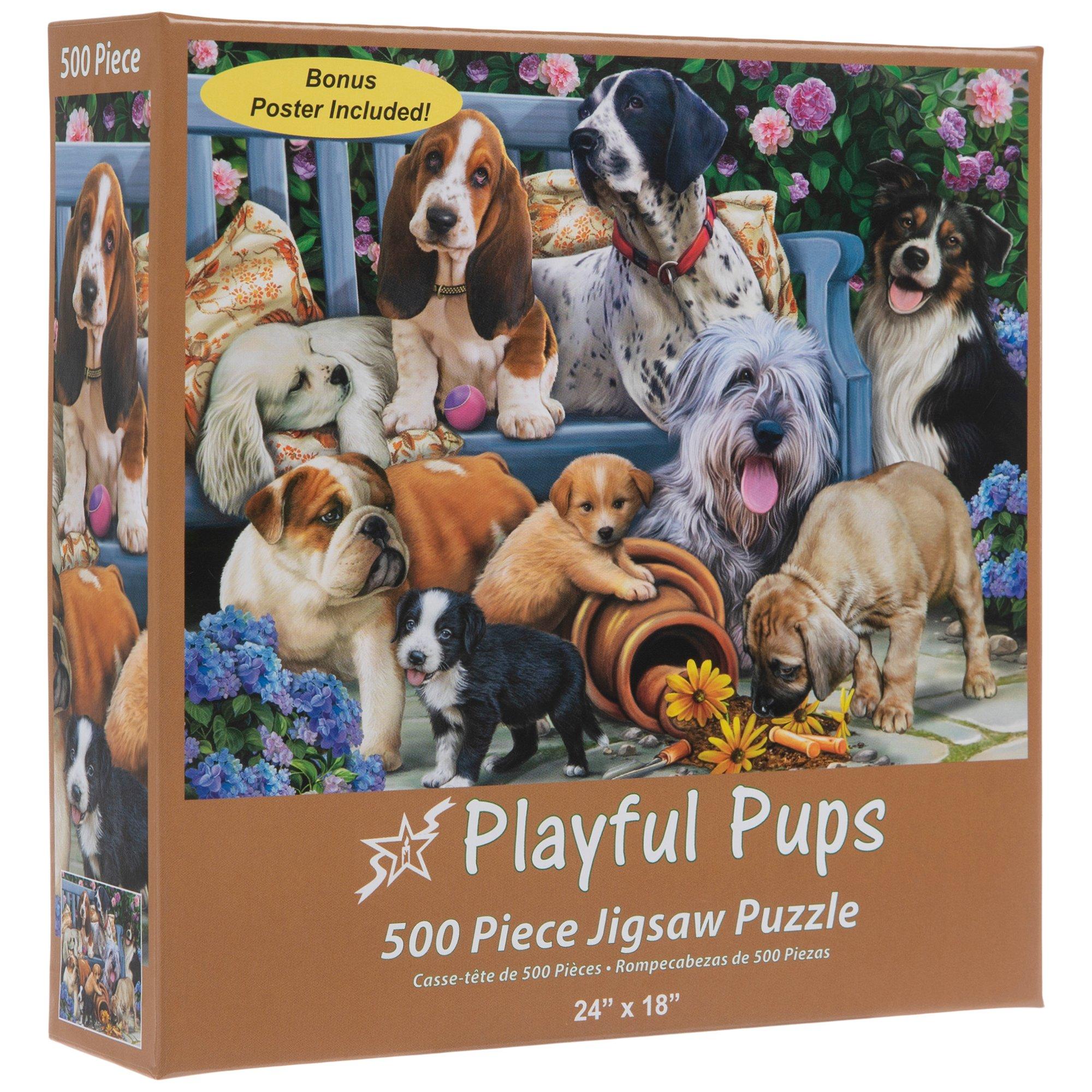 Playful Pups Puzzle | Hobby Lobby | 2149714