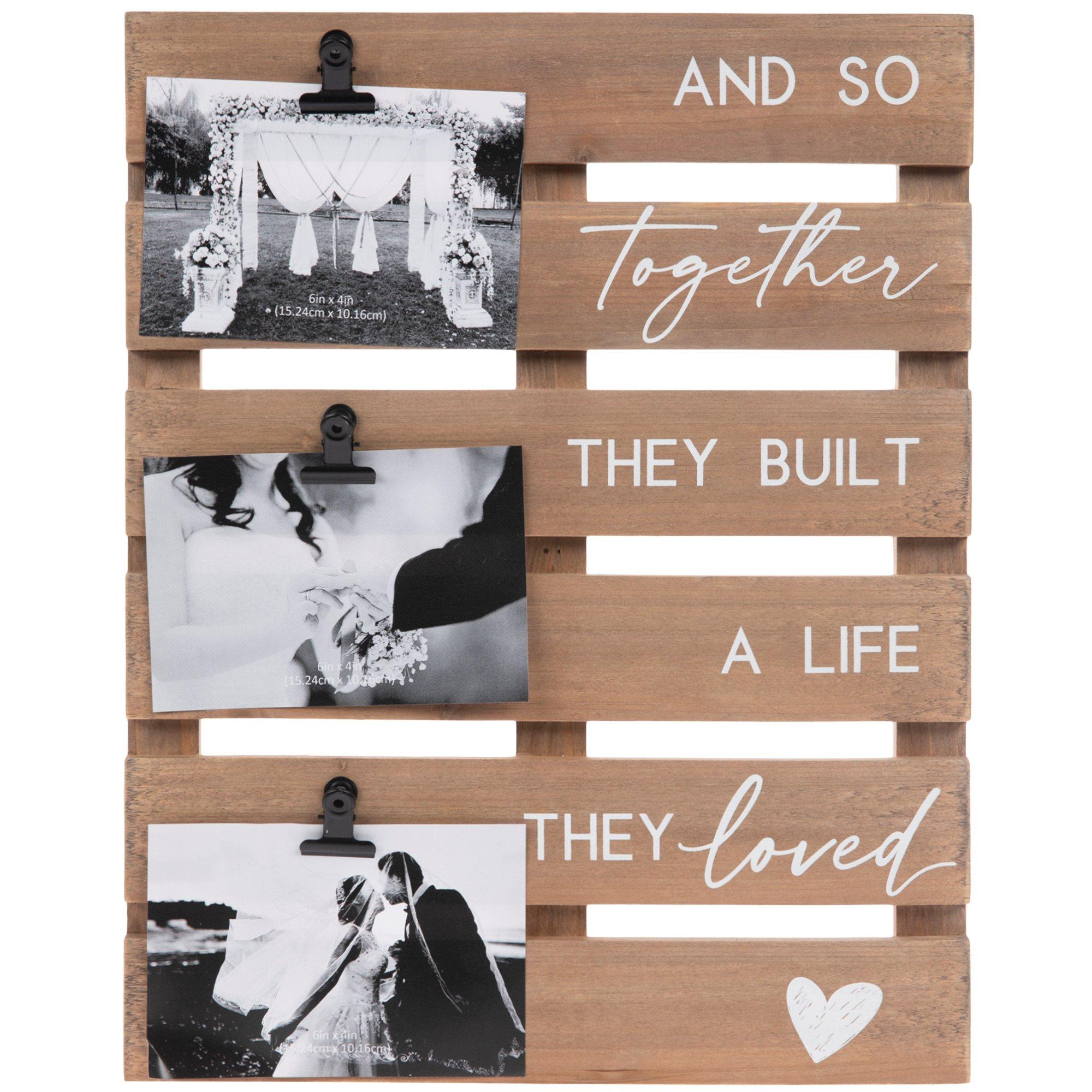 Hobby Lobby Wood Sign Love the Journey Quote Clip Photos INSPIRATIONAL WALL  ART