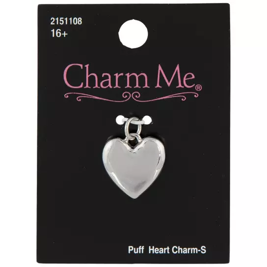Puff Heart Charm
