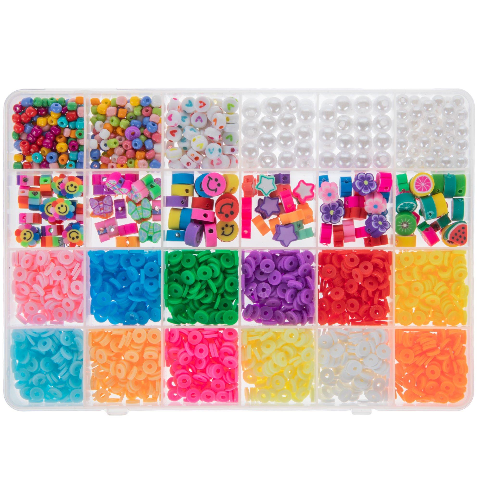 Sm. Priority Box Completely FULL of Little Baggies of Seed & Bugle Beads  asst Colorsno Choice..pounds of Beads 
